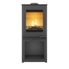Сталева піч-камін KAWMET HARITA S15v S-Box ECO 5.7 кВт з боксом для дров WS15v-SBox фото 1