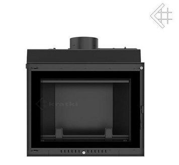 Чугунная каминная топка KRATKI ERYK PW 10 DECO 10 кВт с водяным контуром ERYK/PW/10/W/DECO фото