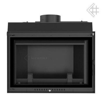 Чугунная каминная топка KRATKI WIKTOR PW 12 DECO 12 кВт с водяным контуром WIKTOR/PW/12/W/DECO фото