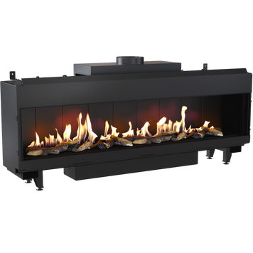 Газовая каминная топка Kratki LEO 200 LPG 17 кВт LEO/200/G31/37MBAR фото