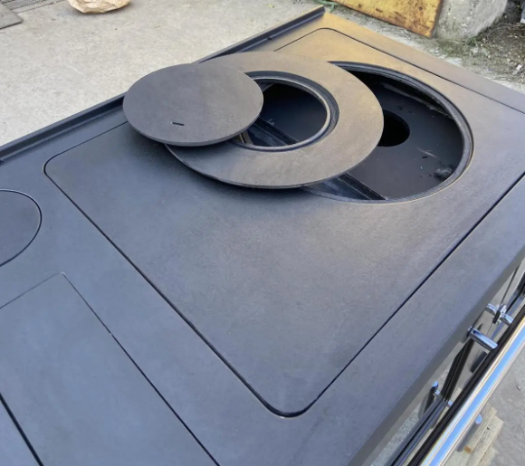 Кухонная печь на дровах ALFA-PLAM ALFA 85 G 8 кВт с духовкой ALFA 85 G Білий фото
