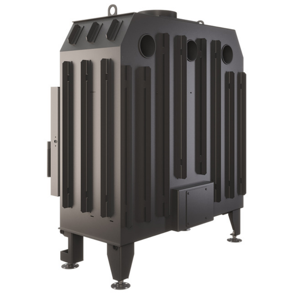 Стальная каминная топка SAVEN Energy 90х50 19,0 кВт ECO (черный шамот) SE/90/50/BL фото