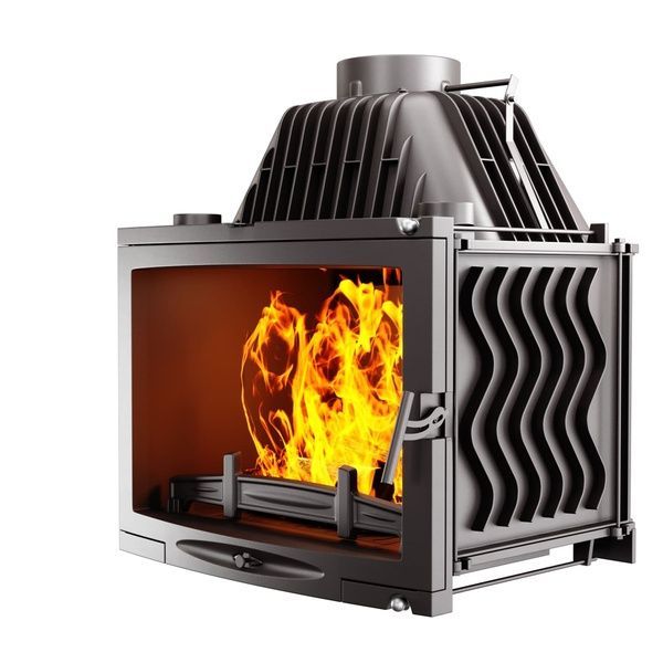 Чугунная каминная топка KAWMET W17 Panorama 16.1 кВт KAW-MET W17 PN 16.1KW/EKO фото