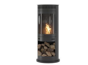 Напольный биокамин Infire INCOZA 4 с обогревом 5903816960320 фото