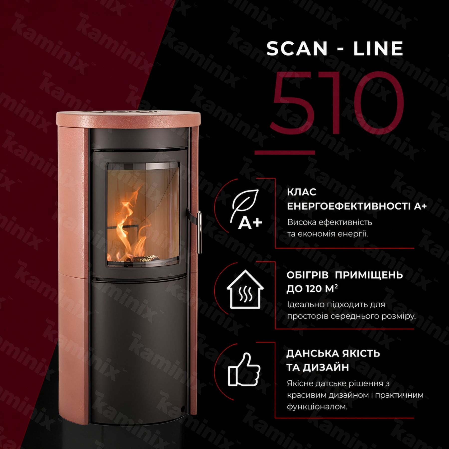 Преимущества печи Heta Scan-Line 510