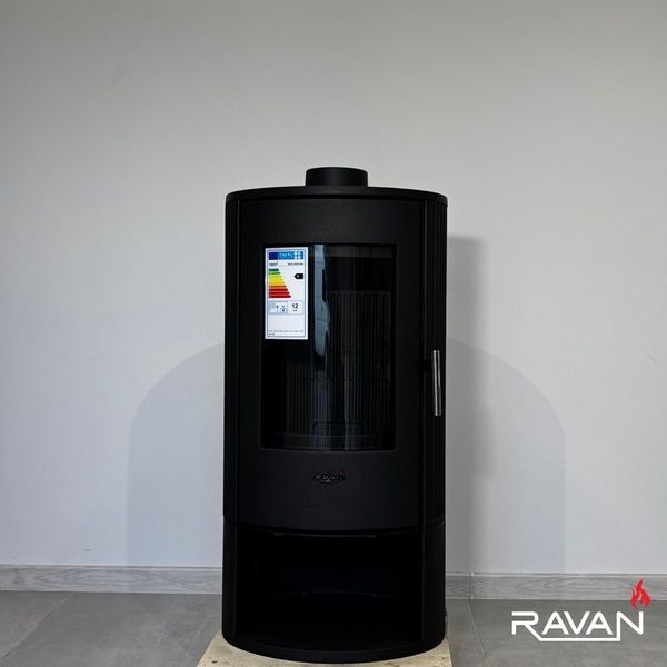 Чавунна піч камін Ravan Auron box 12 кВт на дровах 5297 фото