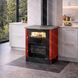 Кухонная печь на дровах La Nordica VERONA XXL 7,1 кВт (MAIOLICA Bordeaux) 3005520 фото 3