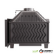 Чугунная каминная топка KawMet W16 13,5 кВт с правым боковым стеклом KAW-MET W16 PB 13.5KW/EСO фото 7