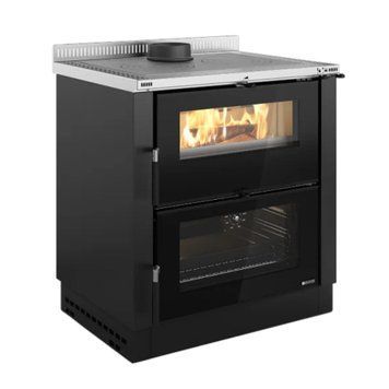 Кухонна піч на дровах La Nordica VERONA XXL 7,1 кВт (Anthracite Black) 3005530 фото