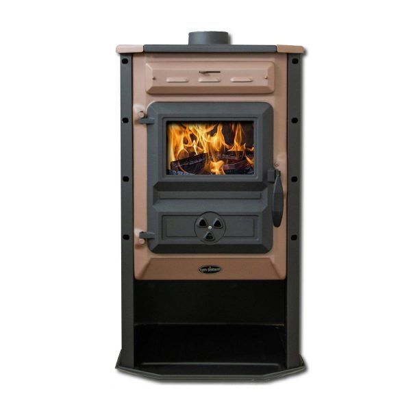Чавунна піч-камін TIM SISTEM MAGIC STOVE на дровах 11 кВт MAGIC STOVE BROWN фото