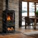 Чугунна піч-камін FLAME STOVE LODI з бічними дверцятами 5 кВт FS-205YK фото 7