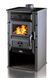 Чугунная печь-камин TIM SISTEM MAGIC STOVE на дровах 11 кВт MAGIC STOVE BLACK фото 1