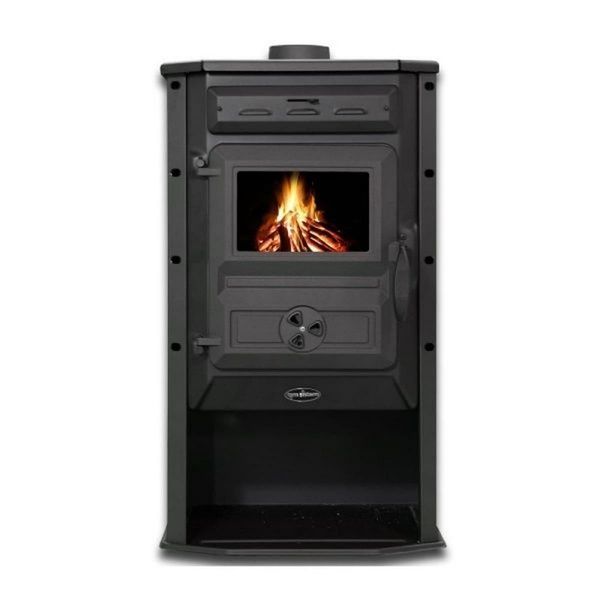 Чугунная печь-камин TIM SISTEM MAGIC STOVE на дровах 11 кВт MAGIC STOVE BLACK фото