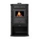 Чугунная печь-камин TIM SISTEM MAGIC STOVE на дровах 11 кВт MAGIC STOVE BLACK фото 2