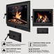 Комплект чугунных дверей Iron Fire Neil 575х495 мм для камина/барбекю с огнеупорным стеклом Robax + поддувальная Style 50 315х165 мм 1450 фото 10