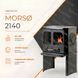 Чугунная печь-камин MORS&Oslash; 2140 5,5 кВт на дровах (на широких ножках) 2140 MORS&Oslash; фото 6