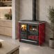 Кухонная печь на дровах La Nordica ROSA XXL 10,5 кВт (MAIOLICA Bordeaux) 3003720 фото 3