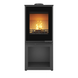 Сталева піч-камін KAWMET HARITA S15v S-Box Decor ECO 5.7 кВт з боксом для дров WS15v-SBox-Decor фото 1