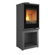 Сталева піч-камін KAWMET HARITA S15v S-Box Decor ECO 5.7 кВт з боксом для дров WS15v-SBox-Decor фото 2