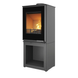 Сталева піч-камін KAWMET HARITA S15v S-Box Decor ECO 5.7 кВт з боксом для дров WS15v-SBox-Decor фото 3