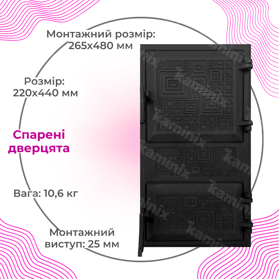 Переваги дверцят Булат Модерн
