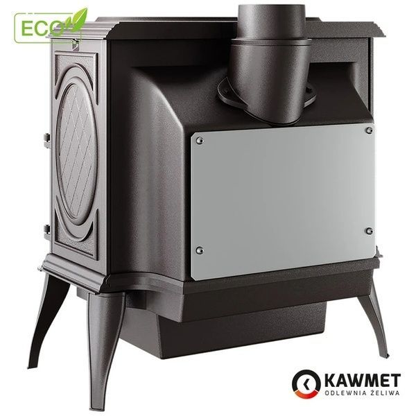 Чавунна піч-камін KAWMET Premium NIKA S5 ECO 11.3 кВт на дровах S5 фото