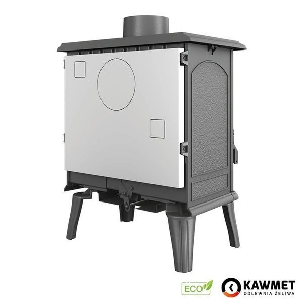 Чугунная печь-камин KAWMET Premium ARTEMIDA S18 ECO 6.5 кВт на дровах S18 фото