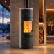 Теплоакумулююча піч-камін Heta Scan-Line 900S 6,8 кВт на дровах (Soapstone) 8059-019425/KON1202 фото 2