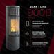 Сталева піч-камін Heta Scan-Line 900B з духовкою 6,8 кВт на дровах (Glass door blackwood) 8059-017407/KON9190/KON1804 фото 5