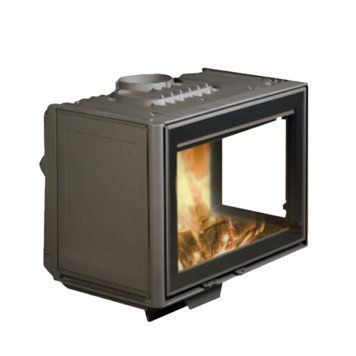 Чугунная каминная топка Dovre 2575 CBS2 12 кВт с угловым стеклом 2575 CBS2 фото