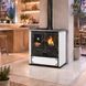 Кухонная печь на дровах La Nordica ROSETTA SX 7,9 кВт (STEEL Dotted White) 3003931 фото 3