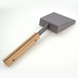 Стальная лопатка для камина SAVEN Shovel S white 30 см с деревянной ручкой SH/S/W фото 7
