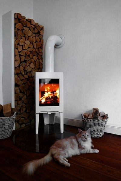 Чугунная печь камин Jotul F 163 5 кВт на дровах (белый) 30036894 фото