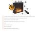 Камінокомплект AFLAMO SIMPLE LED 60 Classic з обігрівом (горіх) SIMPLE ГОРІХ+ LED 60 фото 3