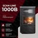 Сталева піч-камін Heta Scan-Line 1000B з духовкою 7,7 кВт на дровах (Soapstone top) 80570100/KON0122 фото 4