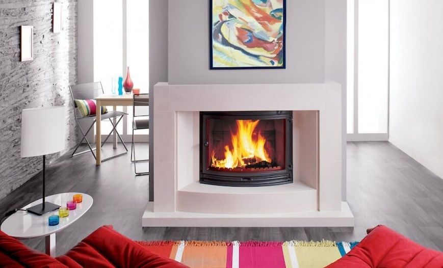 Чугунная каминная топка Jotul I 18 Panorama 10 кВт 50015 фото