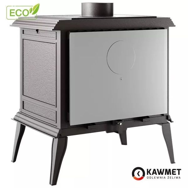 Чавунна піч-камін KAWMET Premium PROMETEUS S11 ECO 8.5 кВт на дровах S11 фото