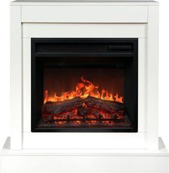 Камінокомплект AFLAMO VIGO MODERN LED 60 Classic з обігрівом (білий) VIGO MODERN БІЛИЙ + LED 60 фото