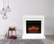 Каминокомплект AFLAMO VIGO MODERN LED 60 Classic с обогревом (белый) VIGO MODERN БІЛИЙ + LED 60 фото 3