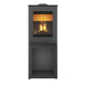Стальная печь-камин KAWMET HARITA S15i L-Box ECO 6.5 кВт с боксом для дров WS15i-Lbox фото 1
