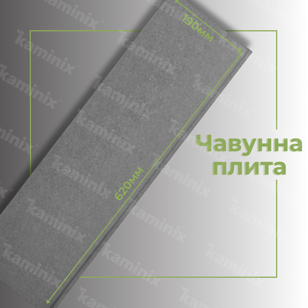 Застосування чавунної плити Булат