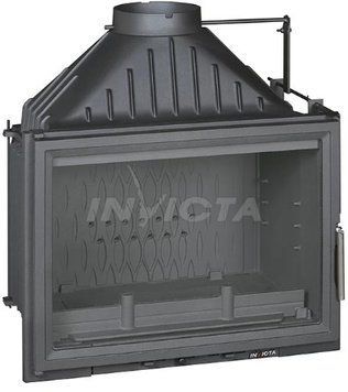Чугунная каминная топка Invicta 700 Compact 12 кВт на дровах с заслонкой 927475 фото