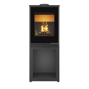 Сталева піч-камін KAWMET HARITA S15i L-Box Decor ECO 6.5 кВт з боксом для дров WS15i-LBox-Decor фото