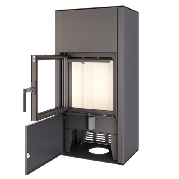 Сталева піч камін SAVEN Vatra XL 50x50 ECO 8.4 кВт на дровах SV/XL/50/50 фото