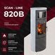 Сталева піч-камін Heta Scan-Line 820B з духовкою 6,8 кВт на дровах (Soapstone) 80450200/KON1201 фото 4
