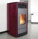 Пеллетная печь-камин MBS Thermo Pellet 12 кВт с водяным контуром (бордовая) MBS Thermo Pellet 12 кВт (бордова) фото 2