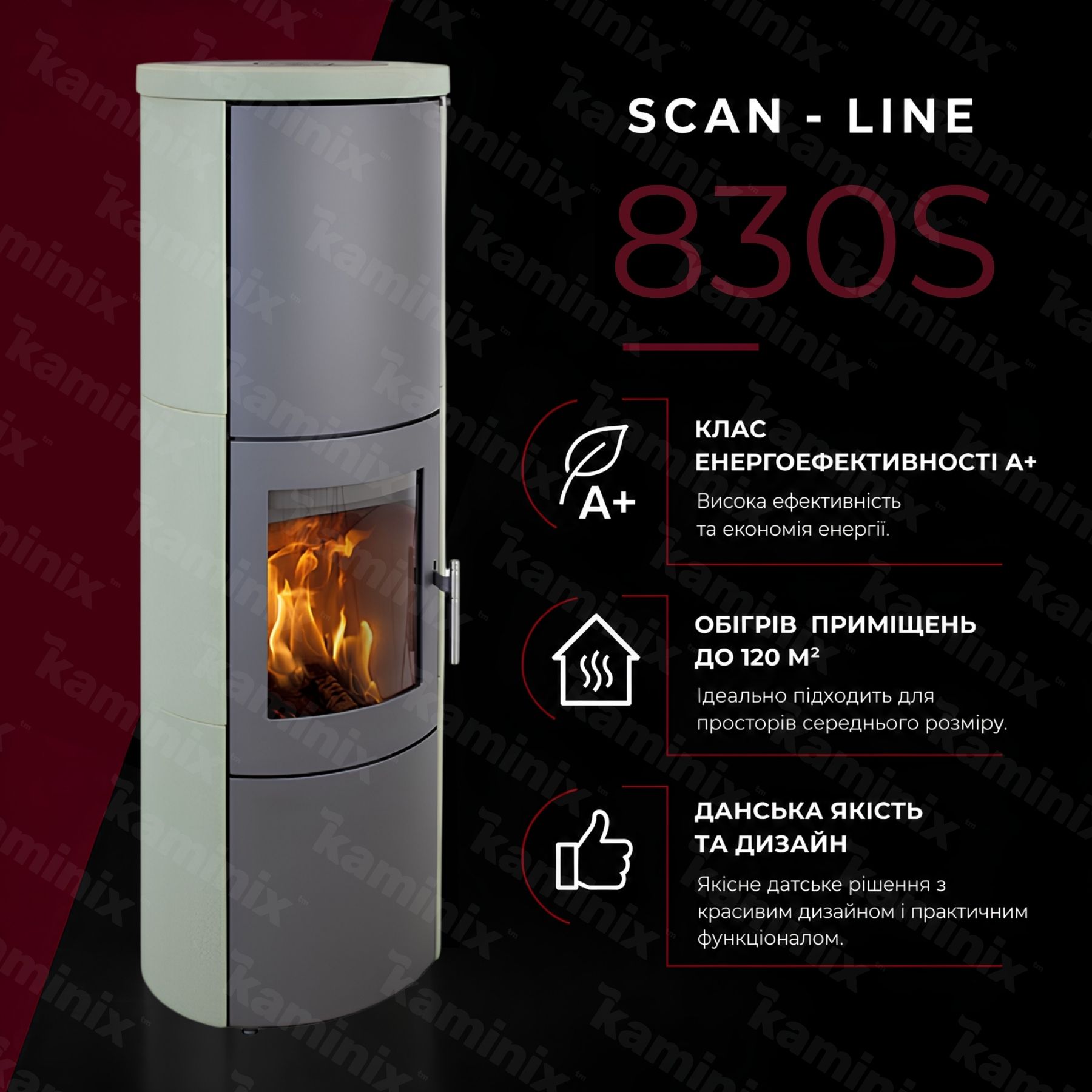 Преимущества печи Heta Scan-Line 830S