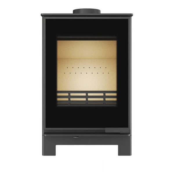 Сталева піч-камін KAWMET HARITA S15v Basic Decor ECO 5.7 кВт на дровах WS15v-Basic-Decor фото