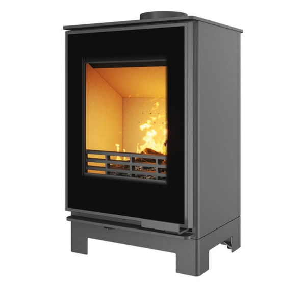 Сталева піч-камін KAWMET HARITA S15v Basic Decor ECO 5.7 кВт на дровах WS15v-Basic-Decor фото