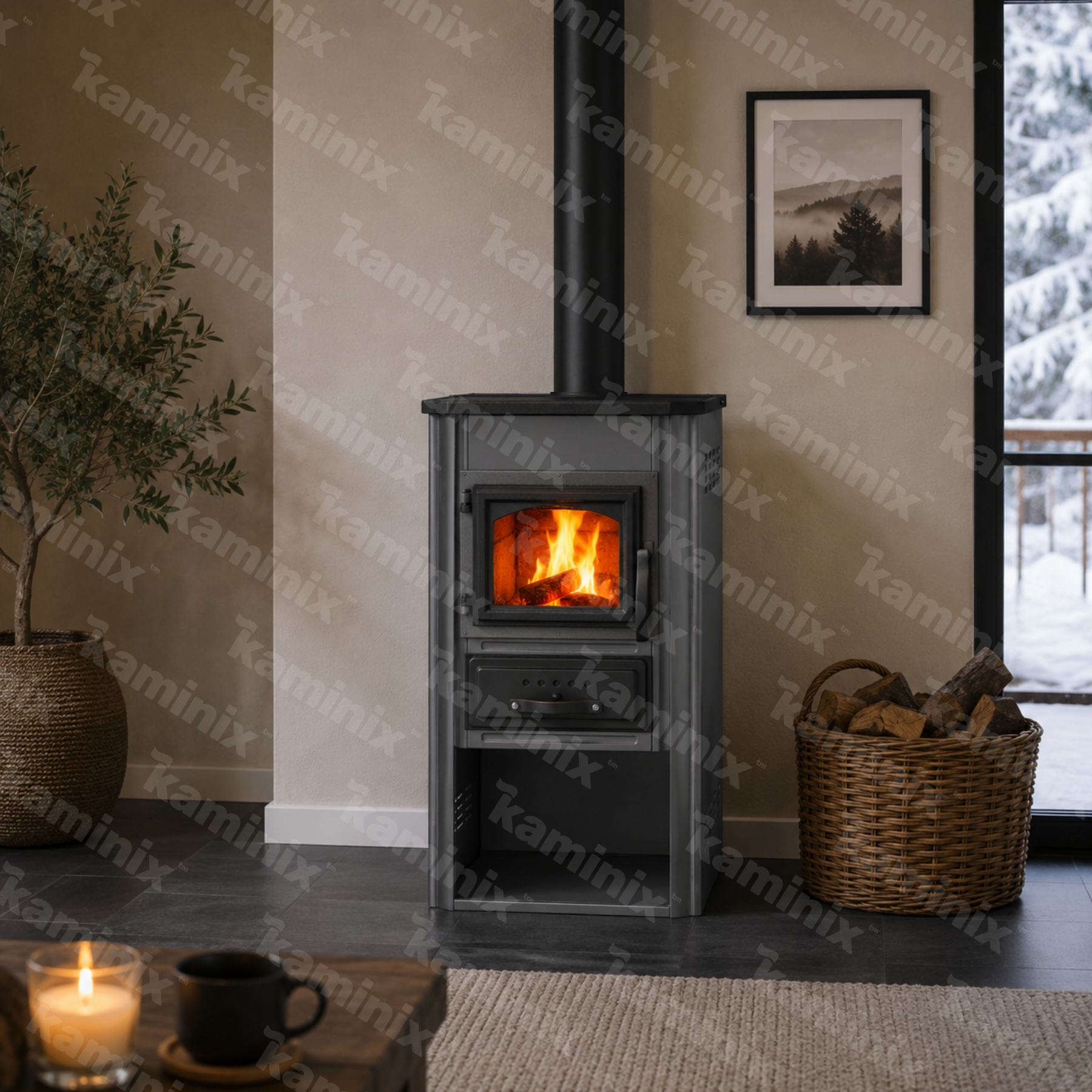Піч Kalimero Lux 7,32 кВт